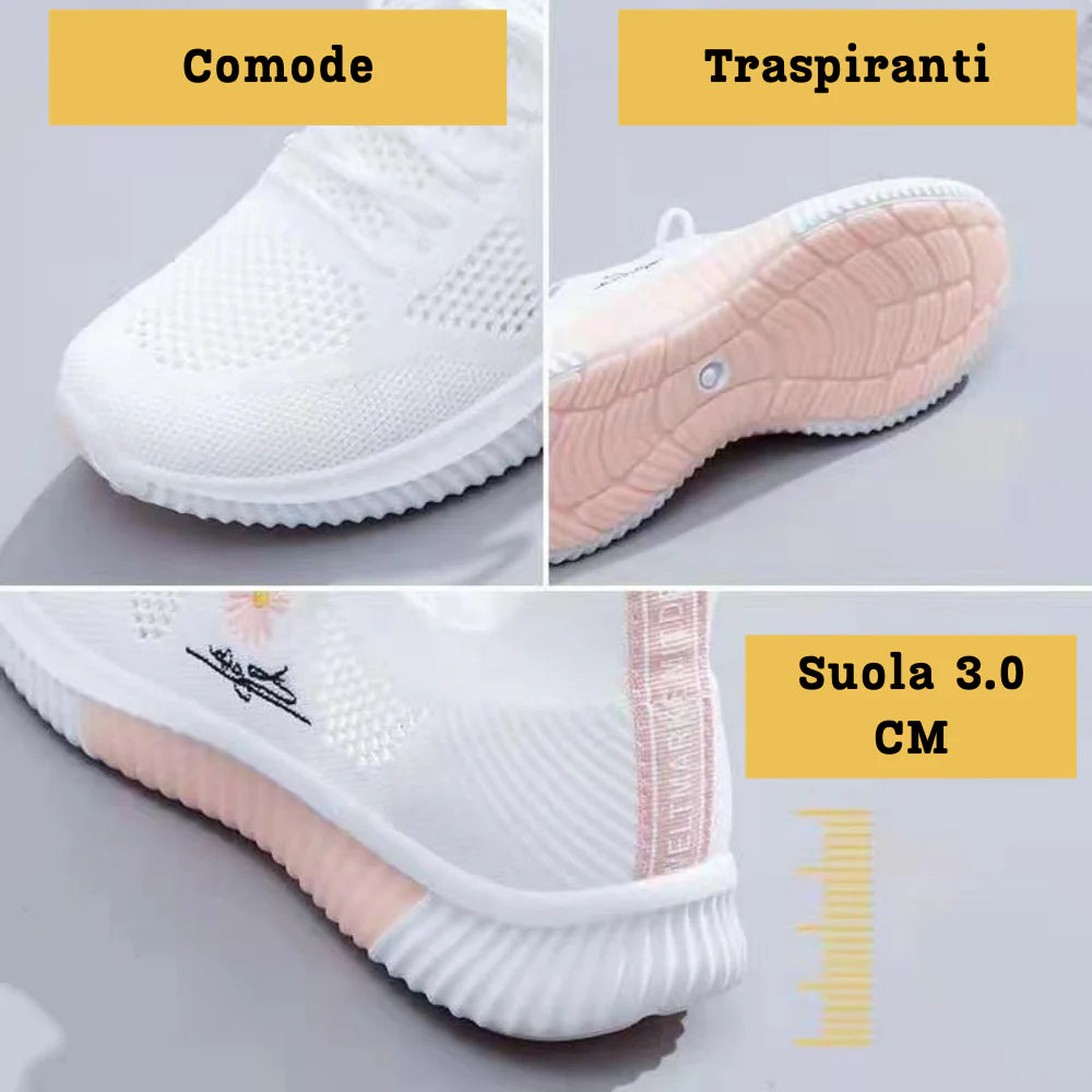 Sneakers da donna Traspiranti